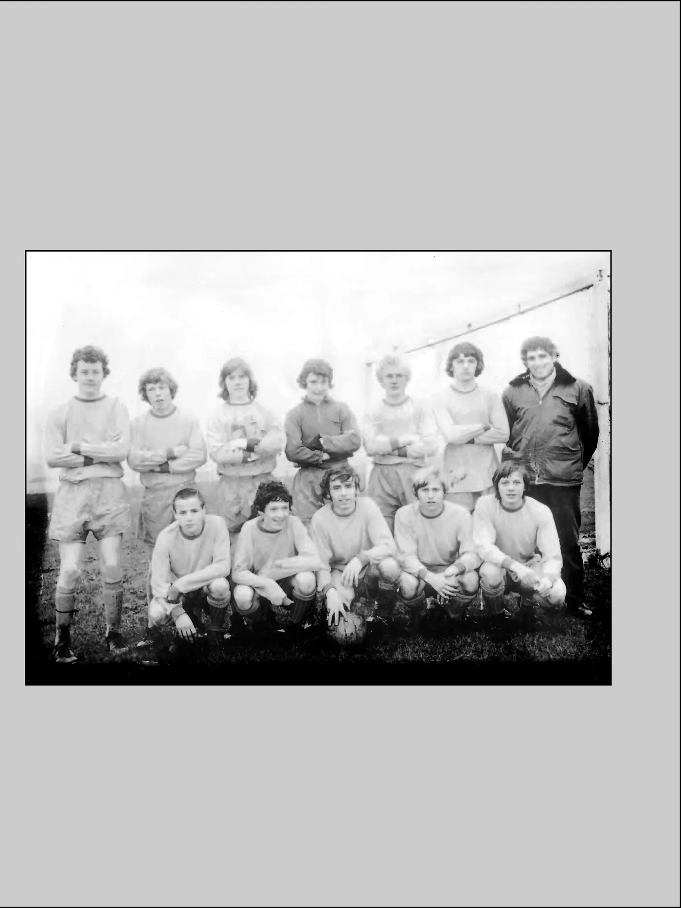Team photograph after restoration