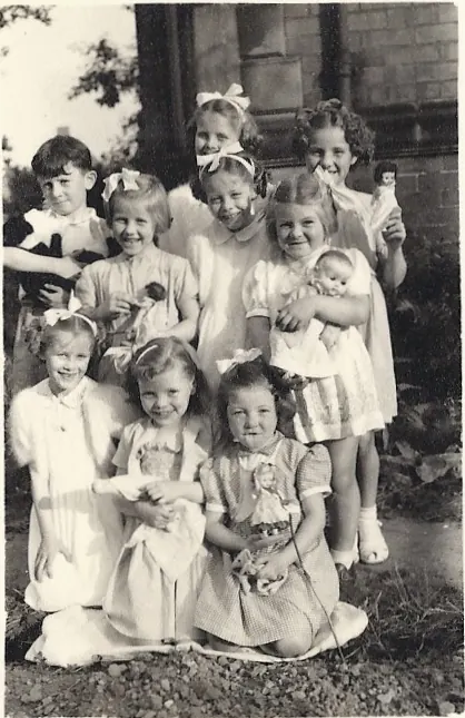 Photo Album Scanning example, before restoration